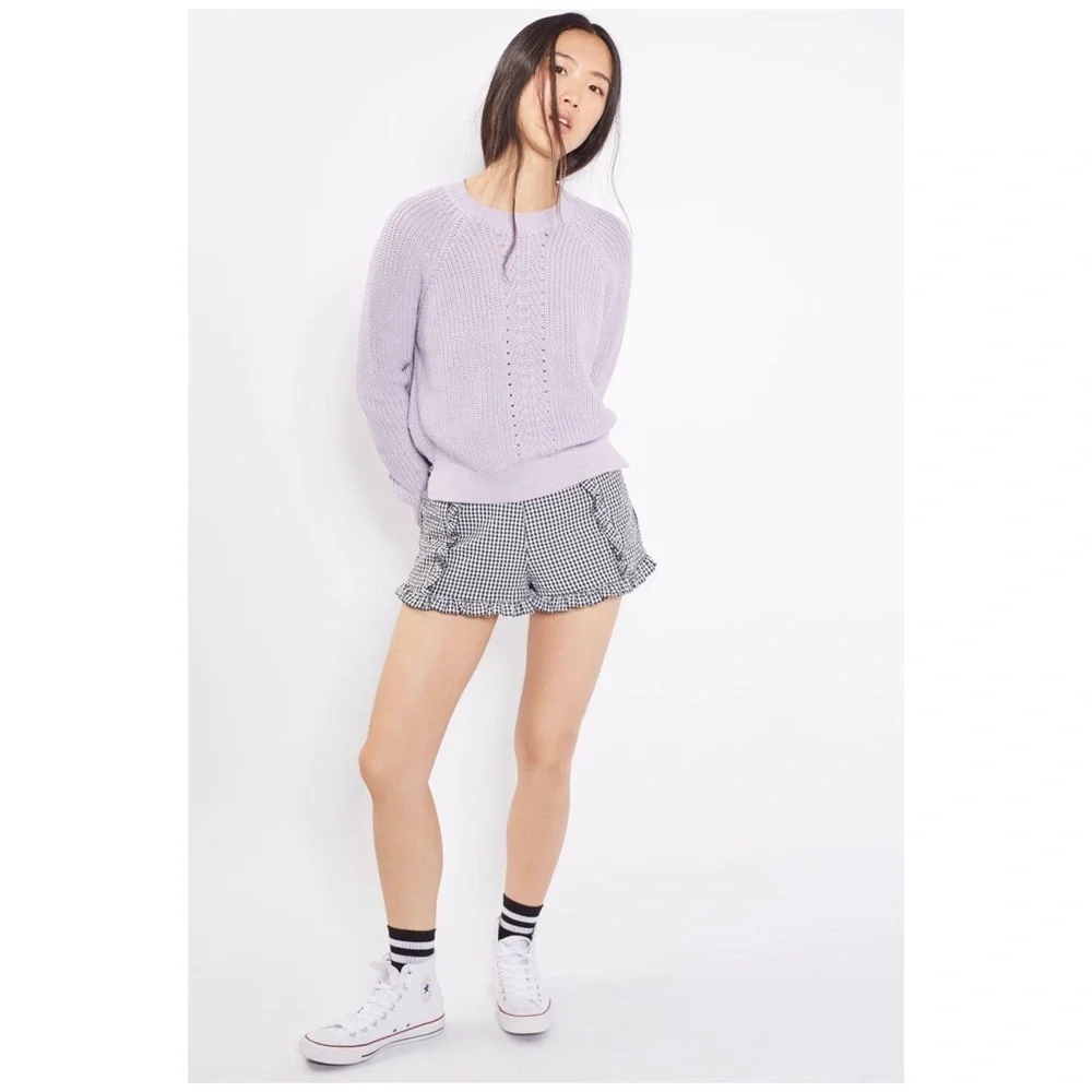 TOPSHOP Ribbed Chevron Boxy Sweater - Picture 5 of 7